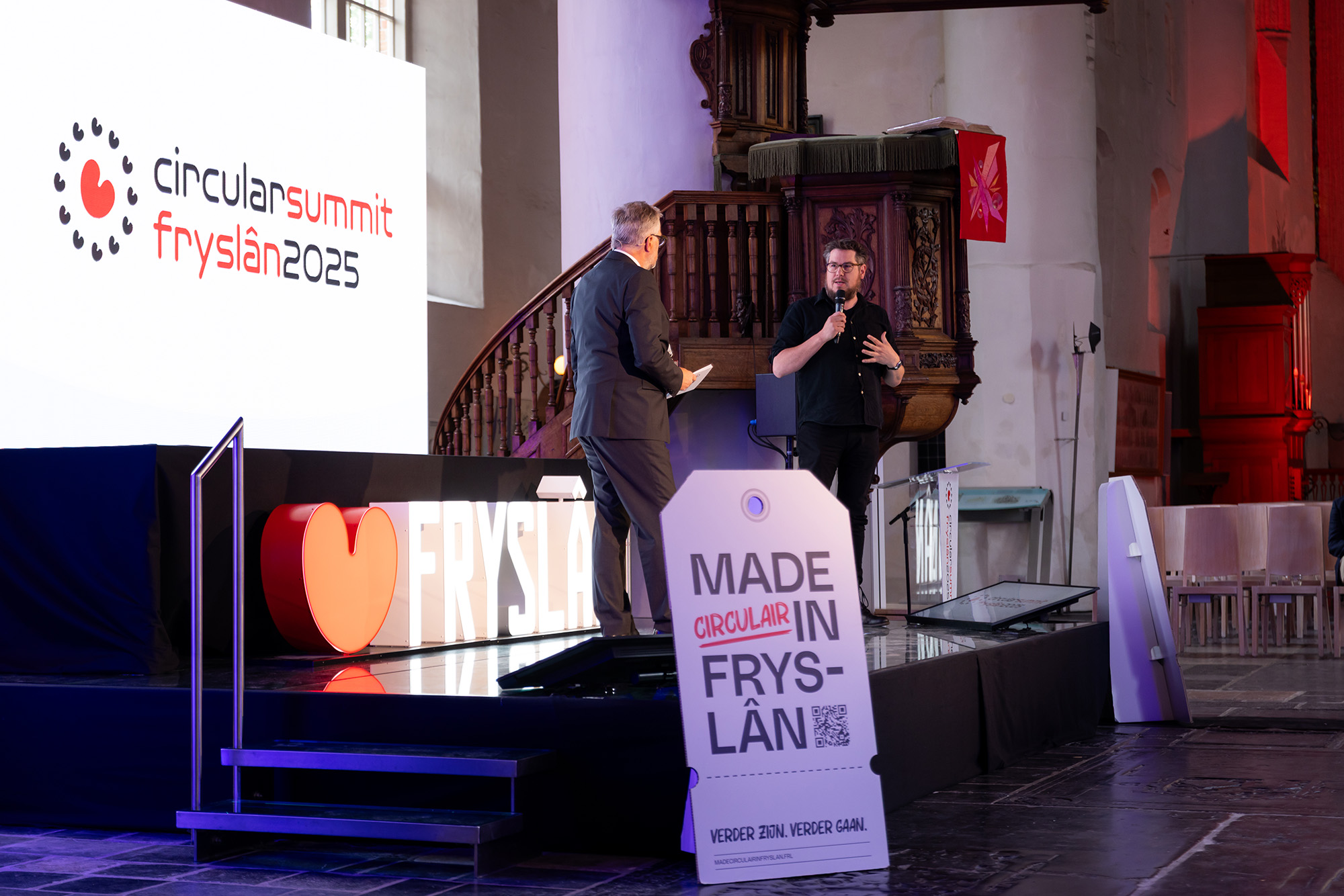 Circular Summit Fryslân 2025 | Smart Camels HiveMobility | Huisstijl op Locatie